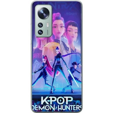 Kompatibelt Mobilskal till Xiaomi Xiaomi 12 Trendiga KPop Demon Hunters docka figur