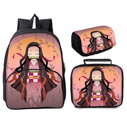 Ghost Slayers Blade Tredelad 16-tums skolväska Style 28