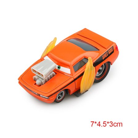 Disney Pixar Cars 2 3 Lightning McQueen Mater Jackson Storm Ramirez 1:55 Diecast Vehicle Metal Alloy Boy Kid Legetøj Julegave