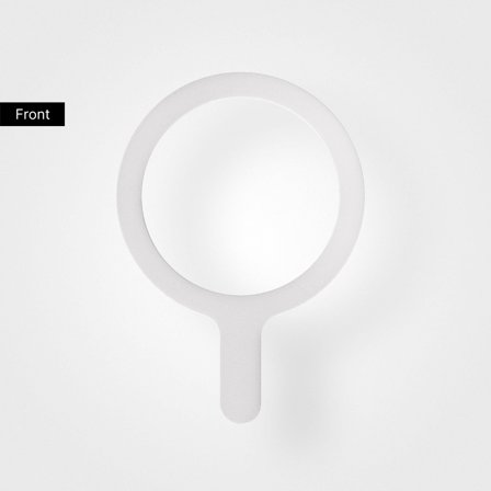 Strong White MagSafe Ring, Reusable & 100% Circular, Standard