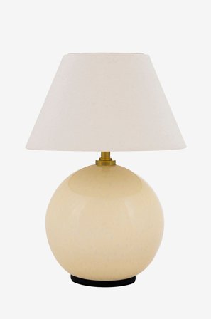 Globen Lighting - Kannettava pöytävalaisin Iris 16 Butter keltainen - Beige - Ladattavat valaisimet - - Homeroom