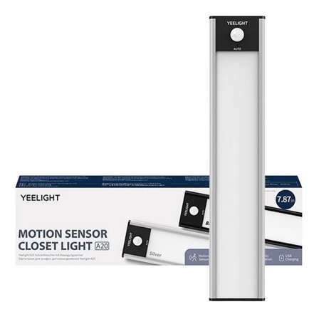 Yeelight skaplampe sølv 20 cm 2700K