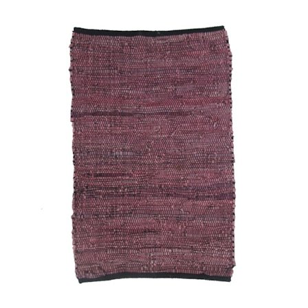 Nahkainen lattiamatto, 60x90cm, violetti