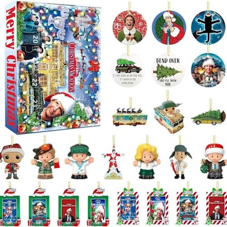 2025 Julekalender Dekorationer