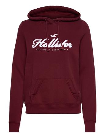 Hco. Girls Sweatshirts Red Hollister