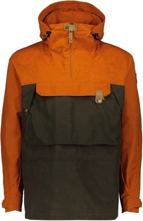 Sasta Katmai Anorak Orange/Forest Green