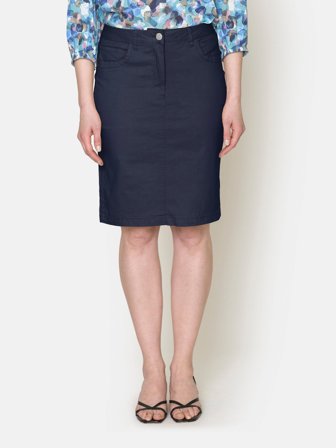 BRANDTEX - Nederdel - Navy