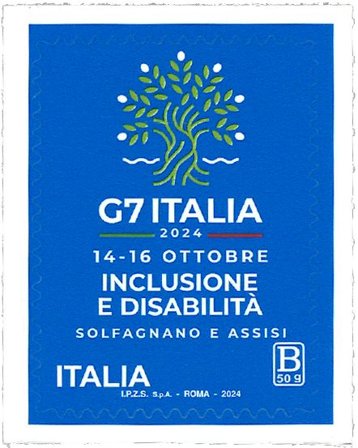 Italien - G7 ITALIA - Inclusion and - Postfrisk frimærke