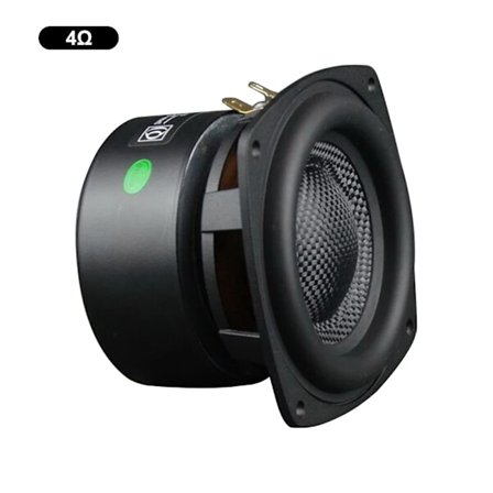 1kpl 4 tuuman subwoofer-kaiutin 4 8 Ohm 80W HiFi-äänikaiutin lasikuitukartio matalataajuus kotiteatterikaiutin