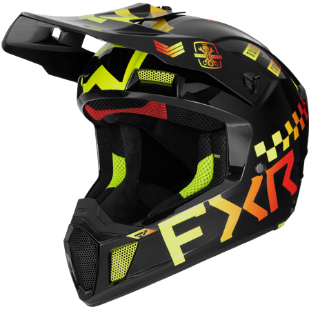 Casco Cross FXR Clutch Gladiator Accensione L