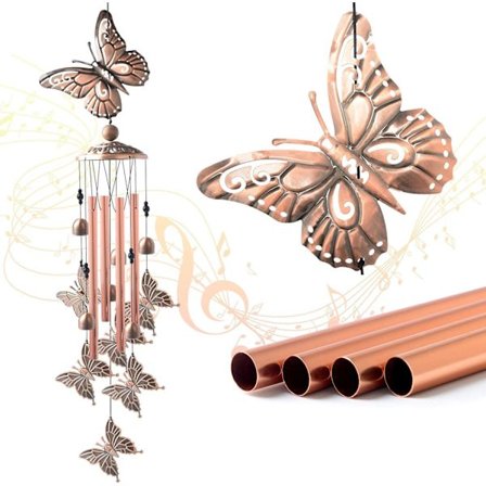1 kappaleen puutarha tuulikellot, tuulikello, perhoskellot, tuulikellot