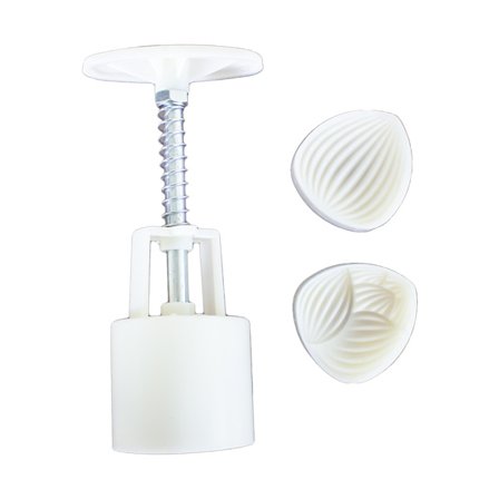 Plast Moon Cake Form Mid Autumn DIY Hand Press 50/65g Cookie Stamp Bakery Tool
