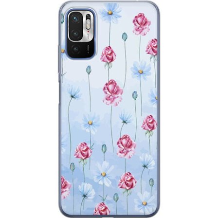 Kompatibelt Mobildeksel til Xiaomi Redmi Note 10 5G Petal Reverie Sky Blue