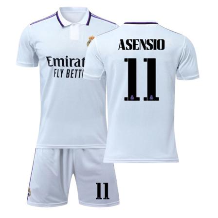 2022 Champions League Real Madrid Hemma Höstdräkt - Vit Xl