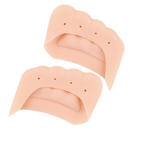 Balettitanssin puolikas pohjallinen pehmustettu tuki liukumattomat balettivarvassuojat