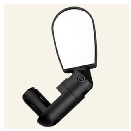 Sorte 2-pak cykelspejle, 360 graders rotationscykelspejl til landevej og MTB