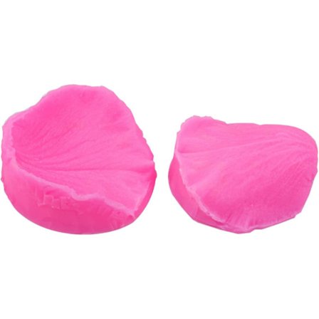 Rosablads Veiner Form - Silikonrosform, 3D Rosablad Fondant Gum Paste Form Sockerpasta Blommor Formar Tårta Cupcake Dekorering Bakformar