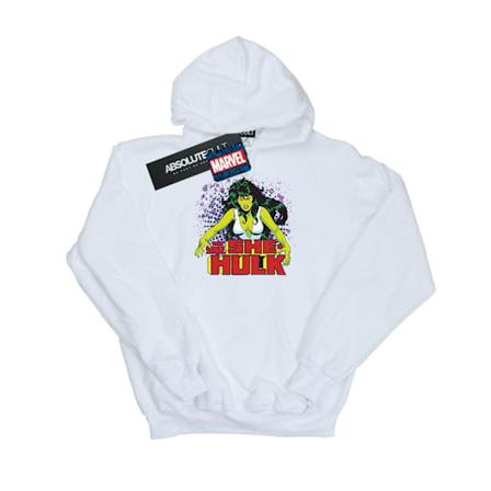 Marvel Womens/Ladies The Savage She-Hulk Hoodie XL Vit White XL