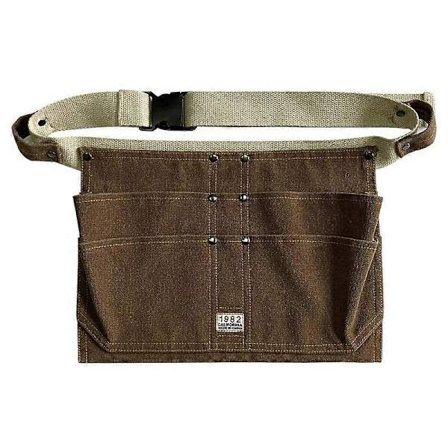 Belteverktøyholder, hageverktøy midjeveske, hammer skrutrekker blyant hengende pose 24*33cm UTQ