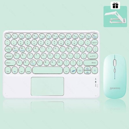 Ipad Keyboard And Mouse Combo, Wireless Bluetooth Keyboard