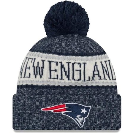 Chapeau - New Era - NFL Sideline 2018 - New England Patriots - Fleece-foder - 100% akryl