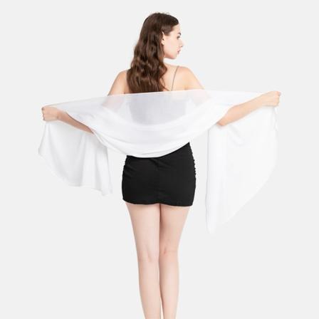 Naisten huivi yksiv rinen suuri l pikuultava huivi k reet iltajuhliin