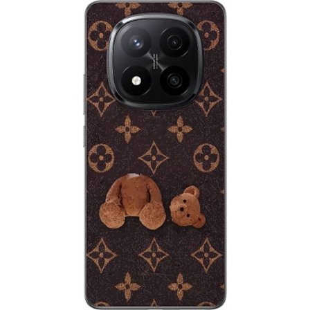 Yhteensopiva Puhelinkuori Xiaomi Xiaomi Redmi Note 14 Pro+ Graafinen monogrammikuvio, jossa taiteellisesti muotoiltu nalle