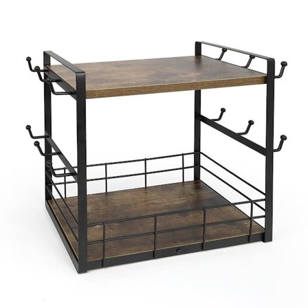 Multifunktionell Kryddförvaringshylla för Skrivbord, Köksorganisatör, Utrymmesbesparande