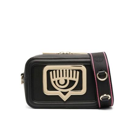 Chiara Ferragni Collection, Torebka na ramię Czarny, Kobieta, Rozmiar: ONE Size