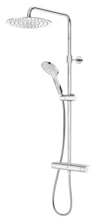 Gustavsberg GB41218430 Takdusj 150 c/c, rund Krom, Baderom