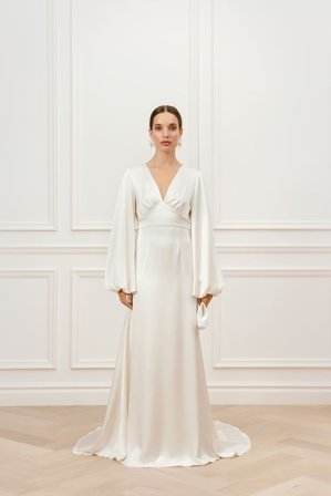 Malina Bridal - Addie wedding dress - S - Cream