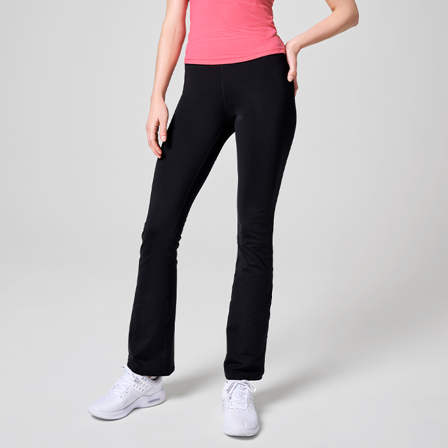 Casall Sportswear Flare High Waist Pant, Black