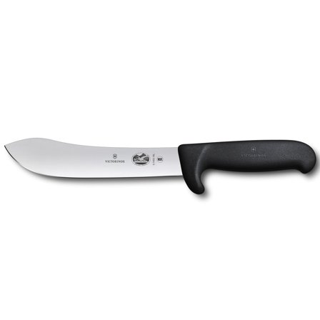 Victorinox Butcher's Knives Fibrox bred slagterkniv 18 cm. - Sort/stål | KitchenOne