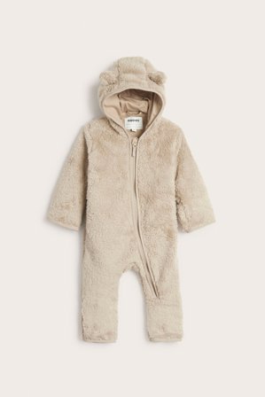 Kappahl | Kombinezon z pluszu | Beżowy