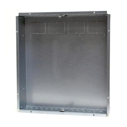 Garo NIL 60-3 Bunnkasse innfelt montering, metall, 20 moduler 3 x 20 moduler, Elfordeling & strømforsyning