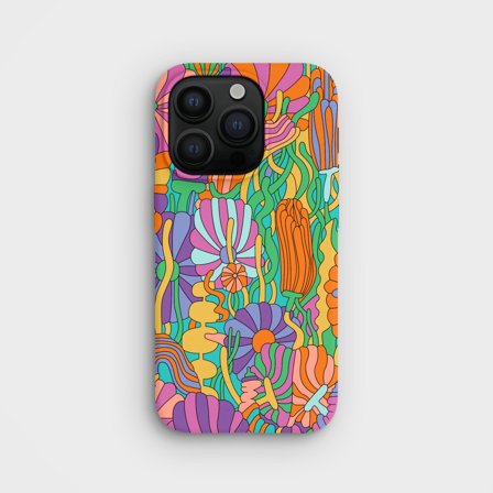 Flowers by Mike Perry, Plant-Based Phone Case 100% Circular, iPhone 15 Pro
