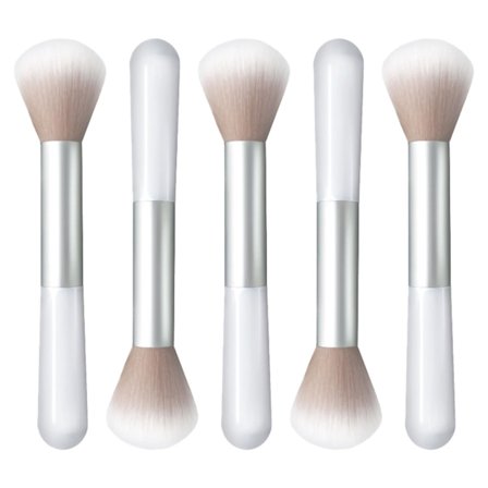 5 STK Neglestøvbørste Kollektor Børste Til Neglekunst Støvrensningsbørster, Blush/Pudderbørste Makeupbørster Til Kvinder & Piger, Neglebørster Til 