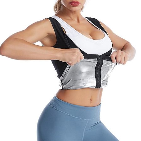 Midjetrener Dame Sauna Sweat Top Vest Body Shaper Slanking Midje Cincher Workout Shapewear