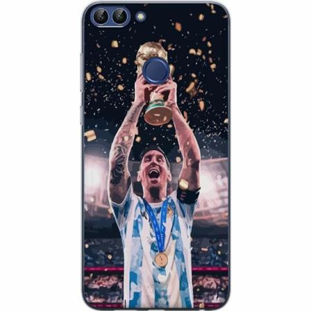 Huawei P Smart Genomskinligt Skal Messi
