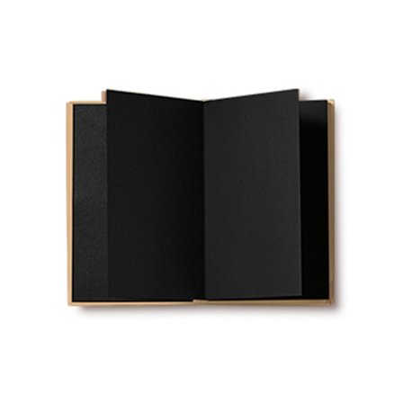 Fotoalbum Fotoförvaring Hörnklistermärke Album SVART