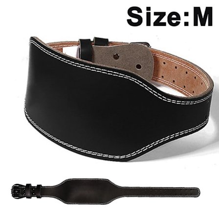 Fitness Lever Vægtløftning Læder Bælte, Powerlifting Fitness Bælter