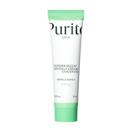 Purito Wonder Releaf Centella Cream Unscented 50 ml, Skincare, Ansigtspleje, Natcreme
