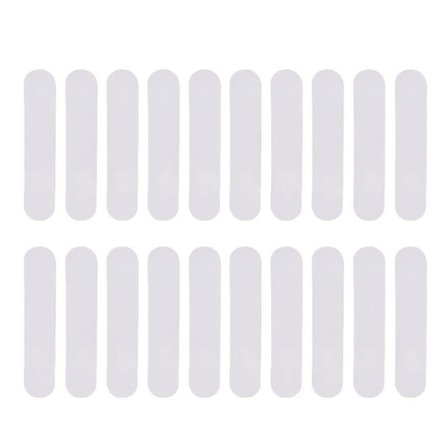 20 stk Selvklebende Hattforing Hettebeskyttelse Hatt Absorberende Svetteputer