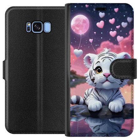 Yhteensopiva Lompakkokotelo Samsung Galaxy S8 Tigerunge rosa