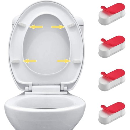 Toilet Seat Bumpers Universal Seat Bumper Kit Replacement Bumpers