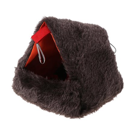 Viihtyisä hamsteririippumatto pieni lemmikkihäkki Pestävä lämmin riippuva talon sänky keinupesä chinchilla papukaija marsu rotalle