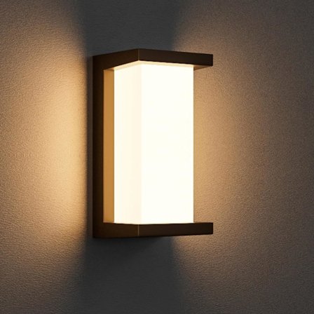 Utomhus Vägglampetter Exteriör Belysning LED Väggmonterad Verandalampor, Utomhus Lampett för Ytterdörr Garage Vagn