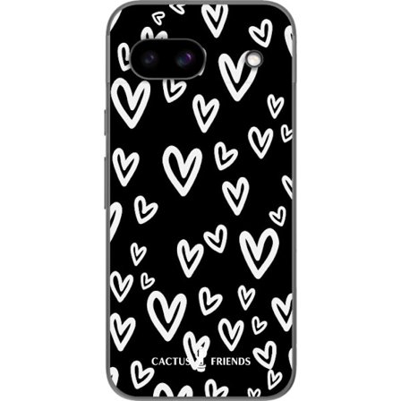 Yhteensopiva Puhelinkuori Google Google Pixel 8a Cactus and Friends - Handdrawn Love Chaos