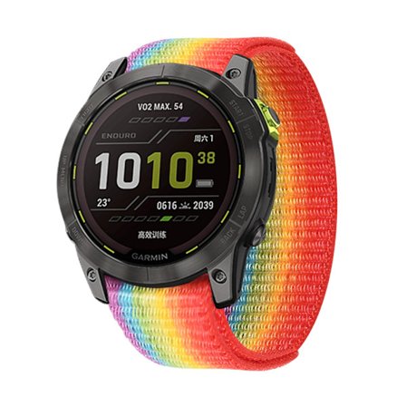 26 mm 22 mm officiell nylon för Garmin Enduro 2/Fenix ​​6X 6 Pro 5X 5 Plus 7X 7/Epix Gen 2 Ultralätt Smart Watch Band Armband G 26mm Fenix 7X-3HR