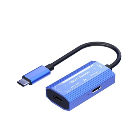 Type C - Type C -videosovitin PD100W lataamiseen ja AR-lasien virransyöttöön